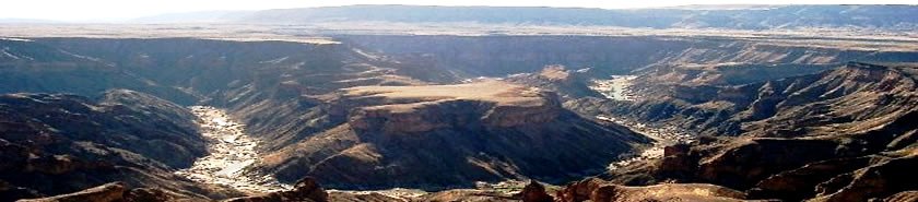 Fish River Canon in Namibia