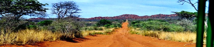 Auf dem Weg zum Waterberg