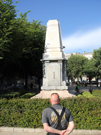 Kriegerdenkmal in Sartene