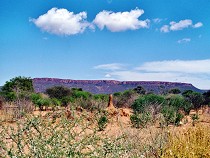 Der erste Blick auf den Waterberg