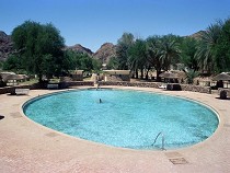 heiße Quellen in Ais Ais 