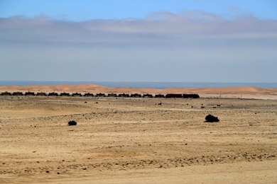 Gterzug in Namibia