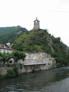 Uhrenturm von Tarrascon-sur-Ariege