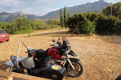 Motorradgespann BMW R1100GS