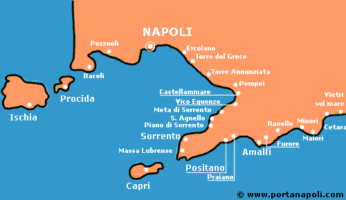 Fernweh Italien 03 Kampanien Amalfi Sorrent Paestum Neapel Motorradtouren
